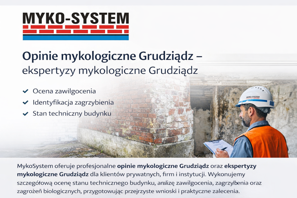 Opinie mykologiczne Grudziądz i ekspertyzy mykologiczne Grudziądz – MykoSystem